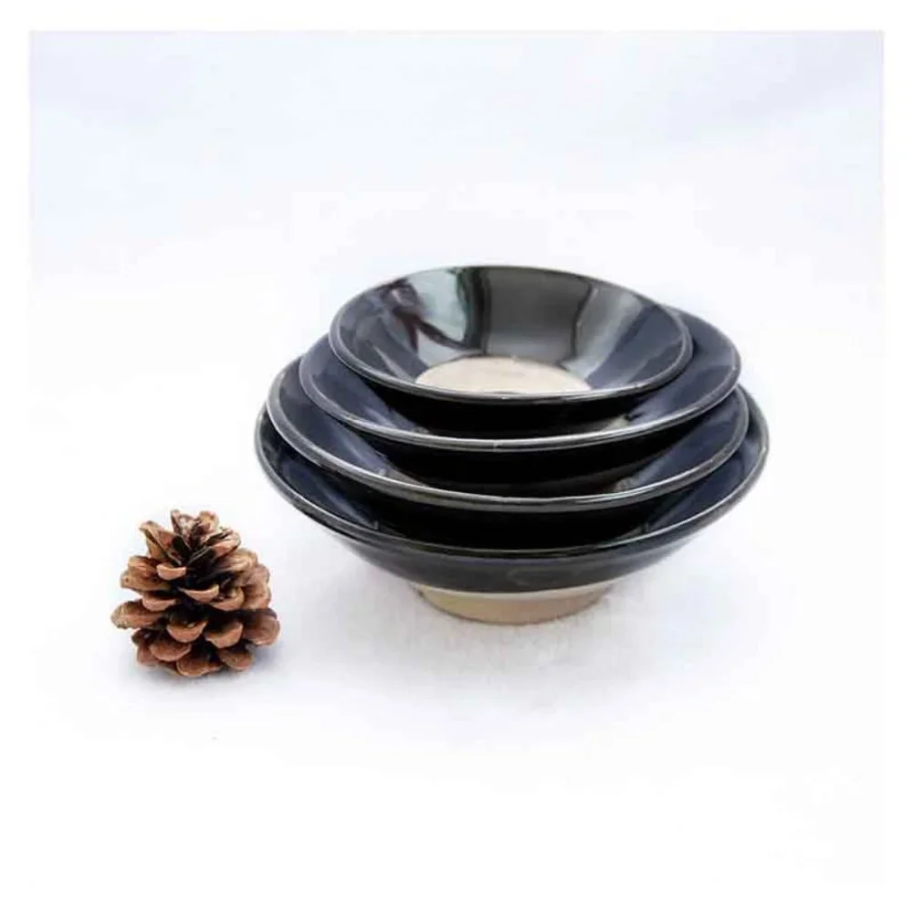Japanese Style Ceramic‎ Wine Bowl 5 Piece Set NWOT